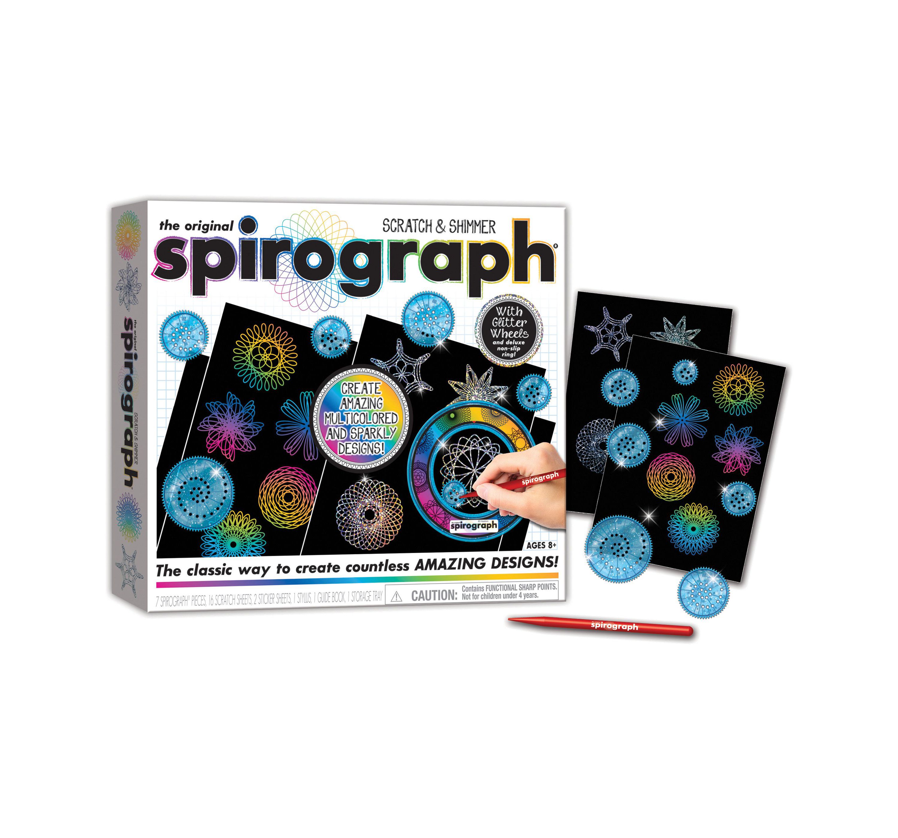 Spirograph Scratch & Shimmer