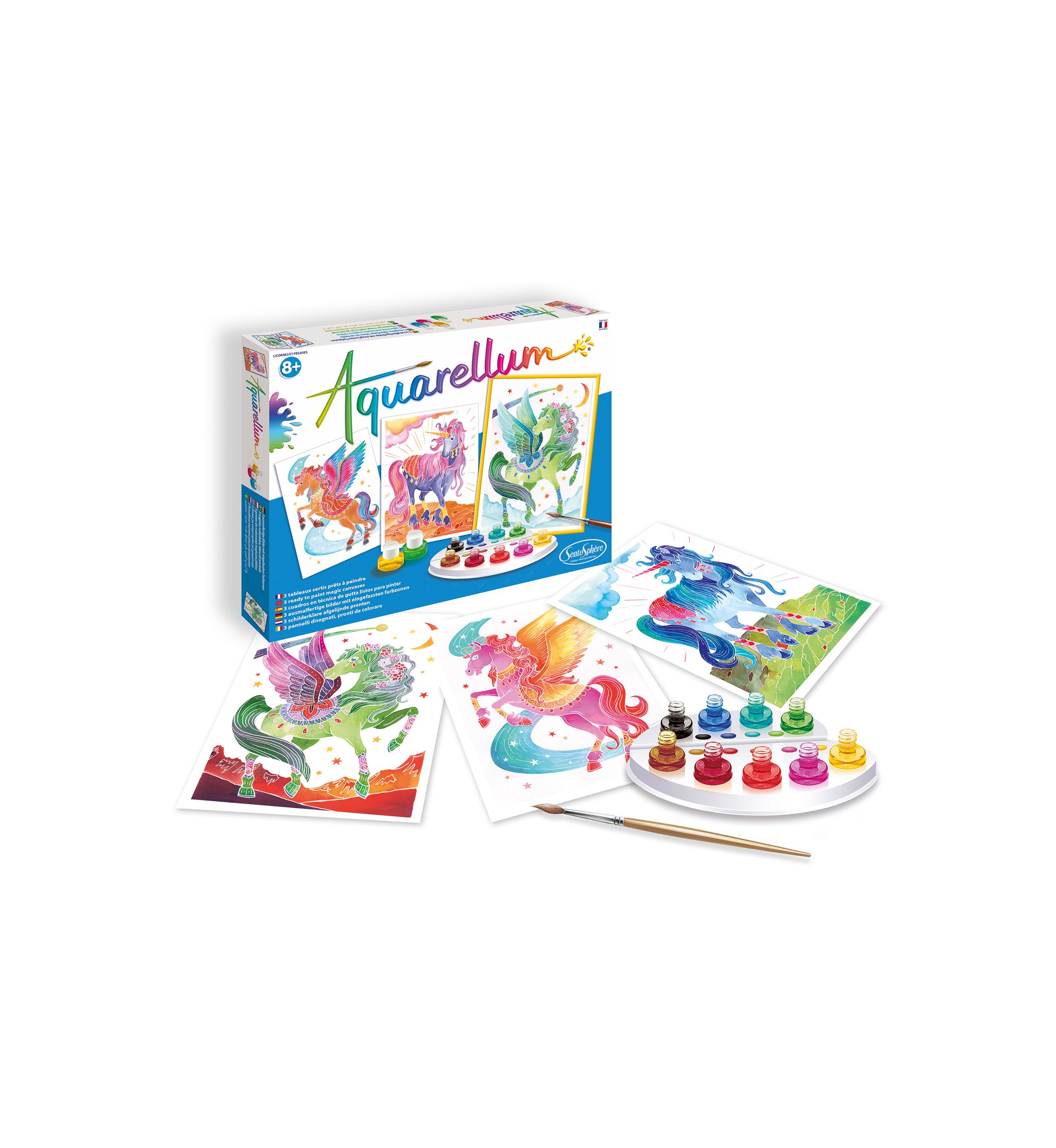 Aquarellum Large Craft Kit - Unicorns & Pegasus