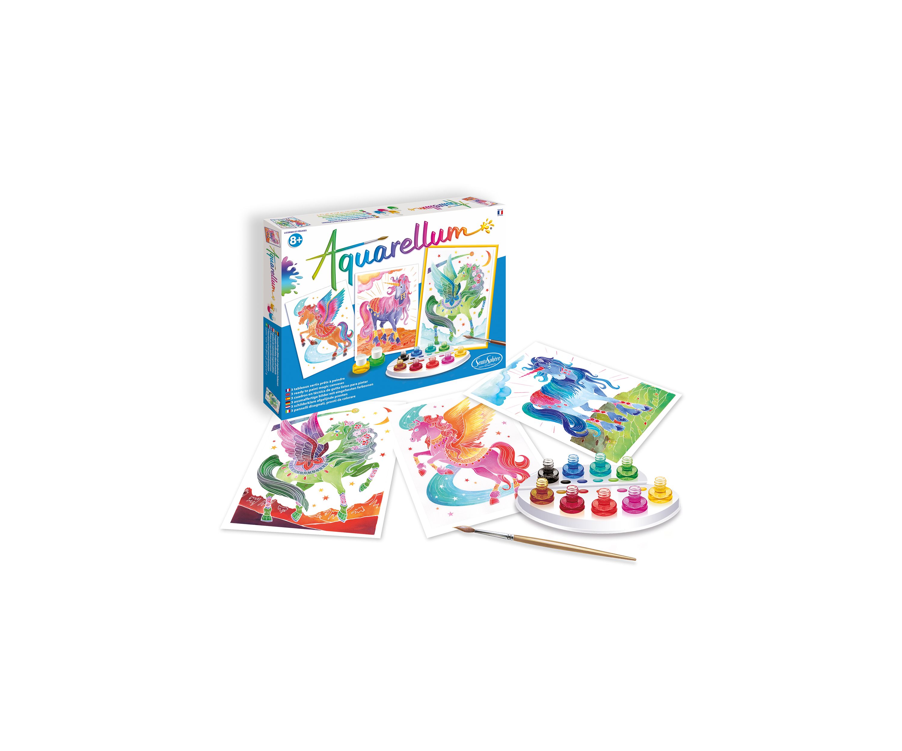 Aquarellum Large Craft Kit - Unicorns & Pegasus
