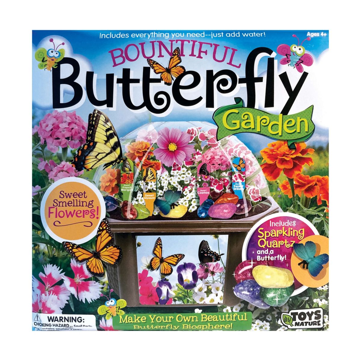 Biosphere Terrarium - Bountiful Butterfly Garden