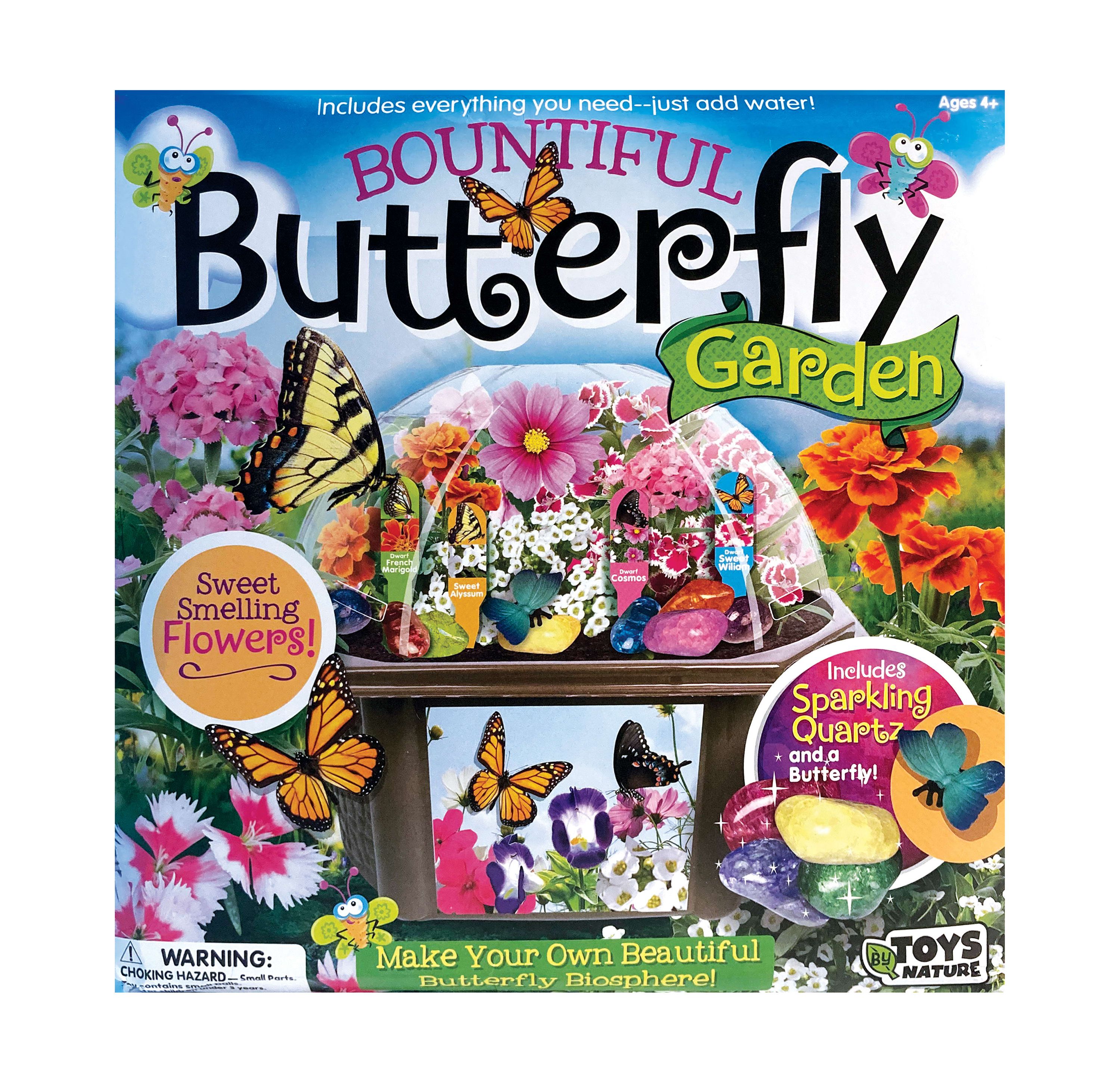 Biosphere Terrarium - Bountiful Butterfly Garden