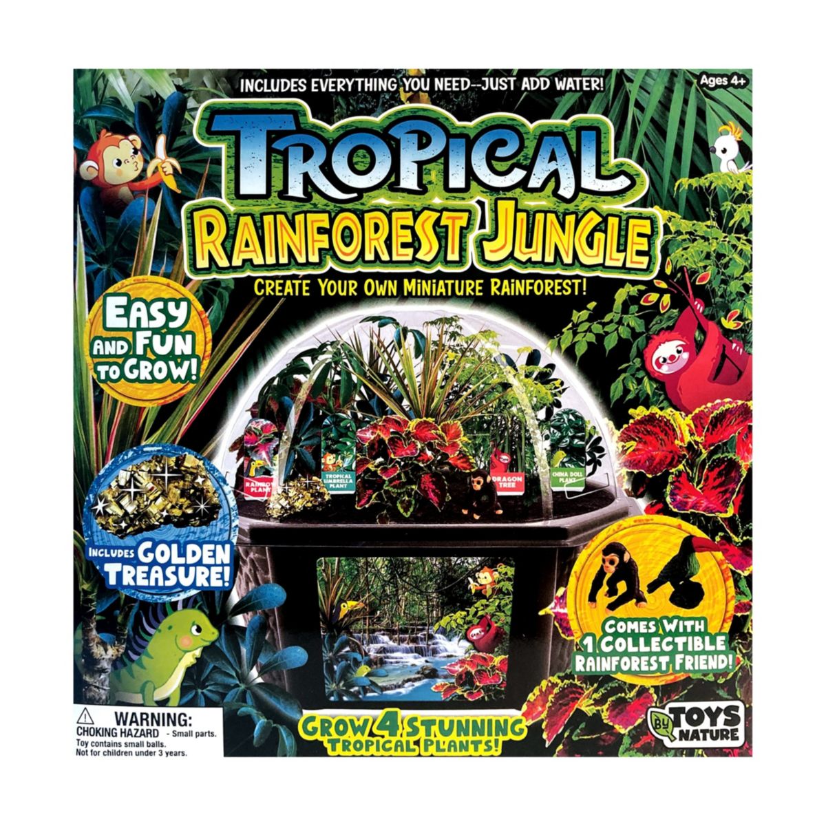 Biosphere Terrarium - Tropical Rainforest Jungle