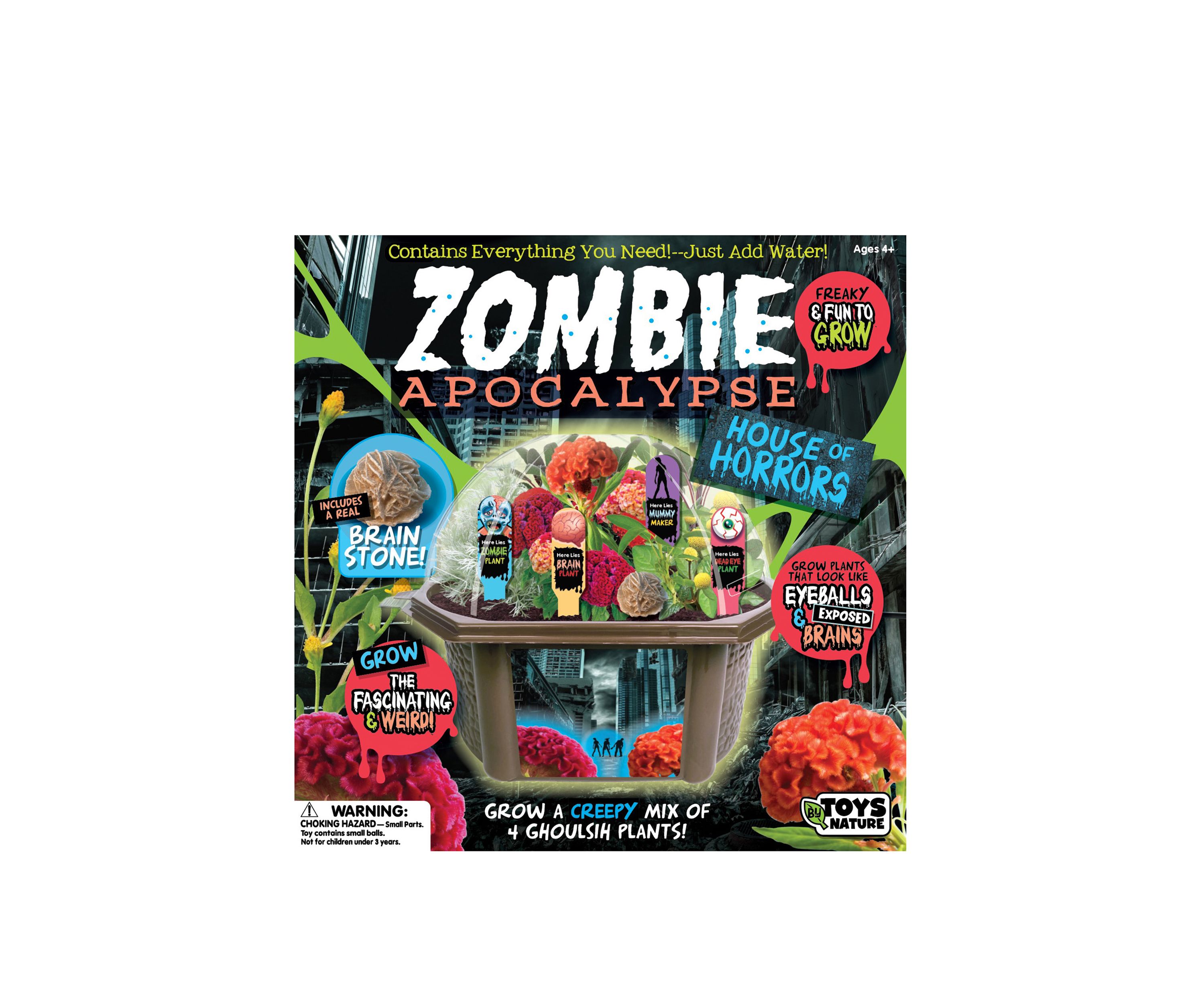 Biosphere Terrarium Zombie Apocalypse House of Horrors
