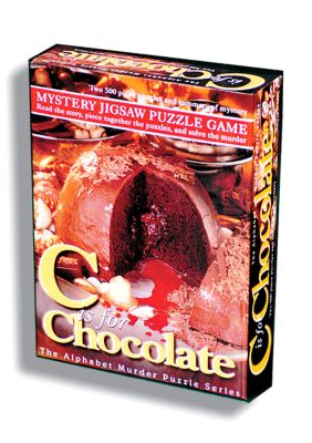 C is for Chocolate Murder Mystery Jigsaw Puzzle: 1000 Pcs