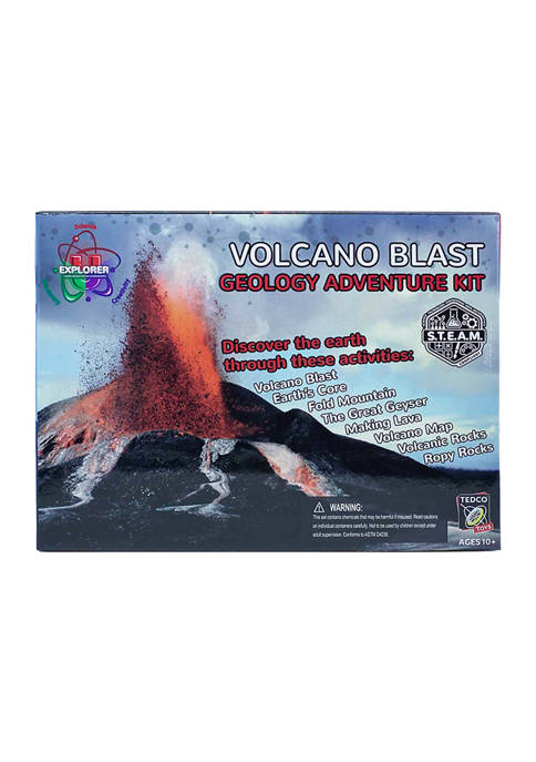 Tedco Toys Explorer-U Volcano Blast Geology Adventure Kit