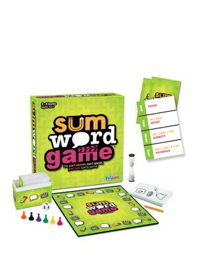 Sum Word Game Game