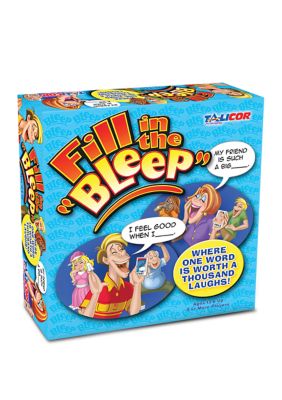 Fill in the Bleep Adult Party Game