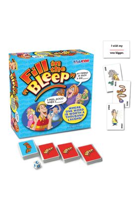 Fill in the Bleep Adult Party Game