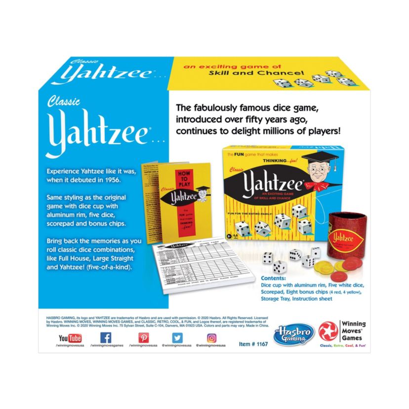 Classic Yahtzee
