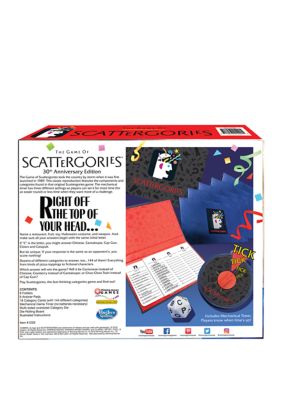 The Game of Scattergories - 30th Anniversary Edition