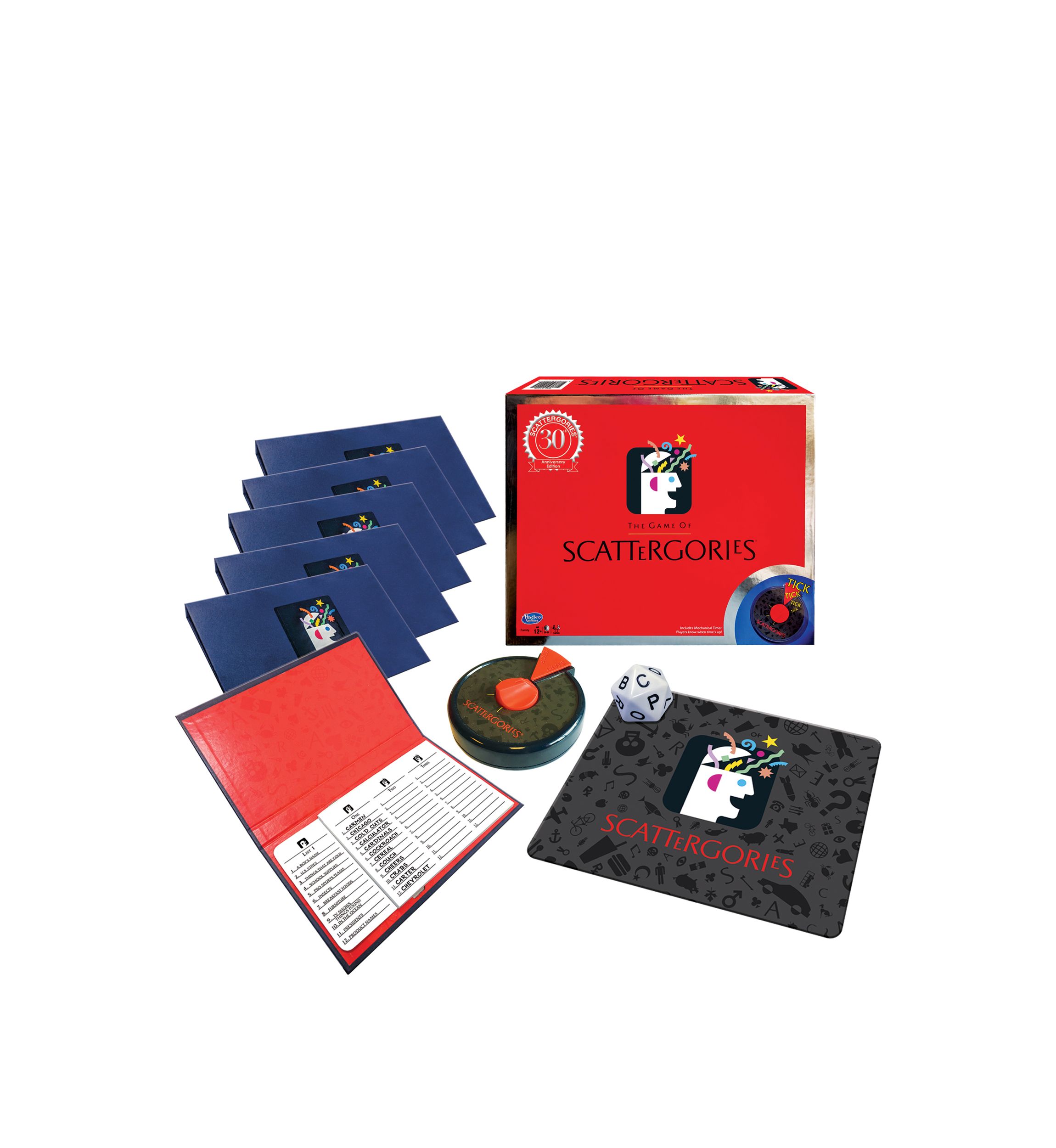 The Game of Scattergories - 30th Anniversary Edition