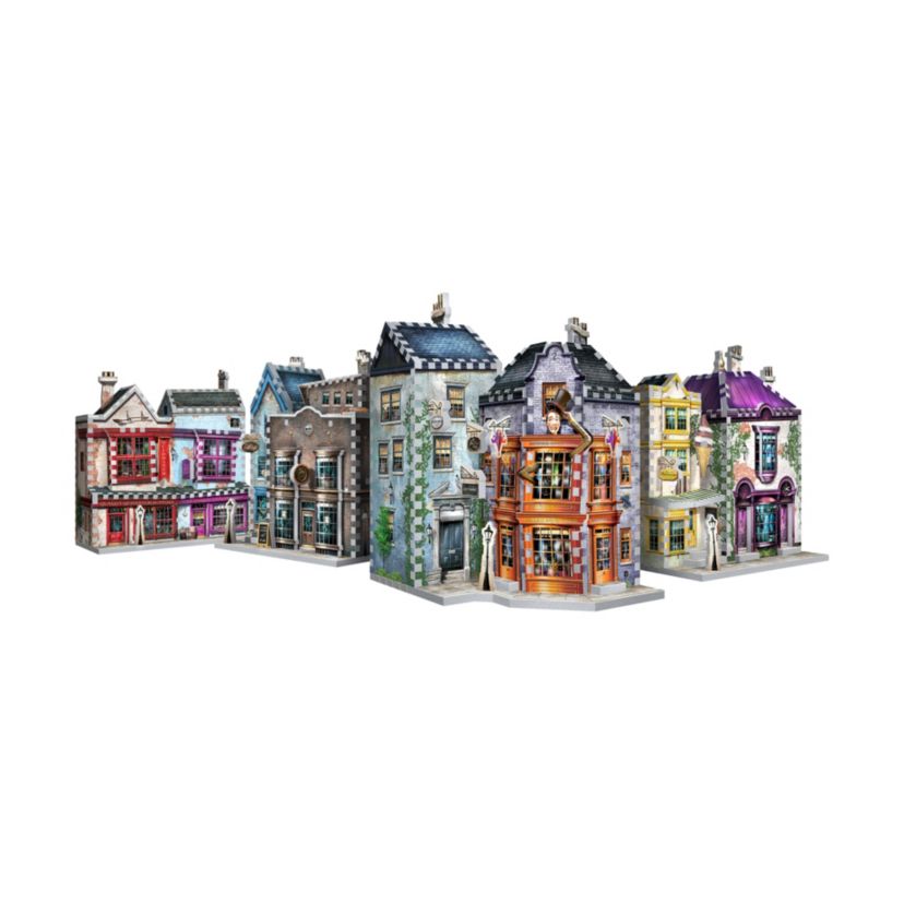 Harry Potter Diagon Alley Collection - Ollivanders Shop, Quidditch Supplies, Madam Malkins, Weasleys Wizard Wheezes: 1175 Pcs