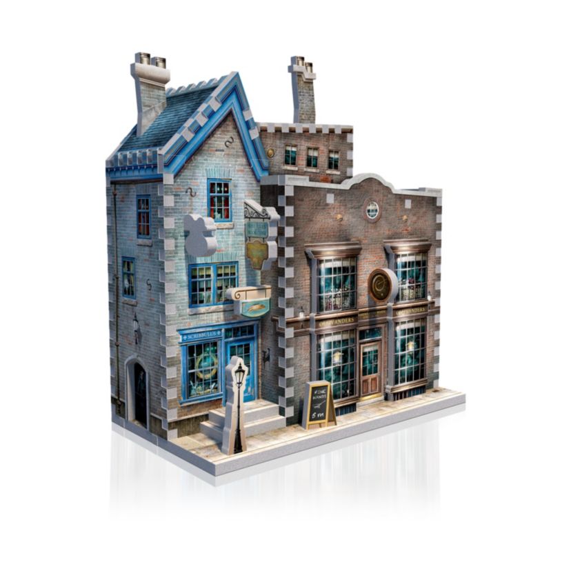 Harry Potter Diagon Alley Collection - Ollivanders Shop, Quidditch Supplies, Madam Malkins, Weasleys Wizard Wheezes: 1175 Pcs