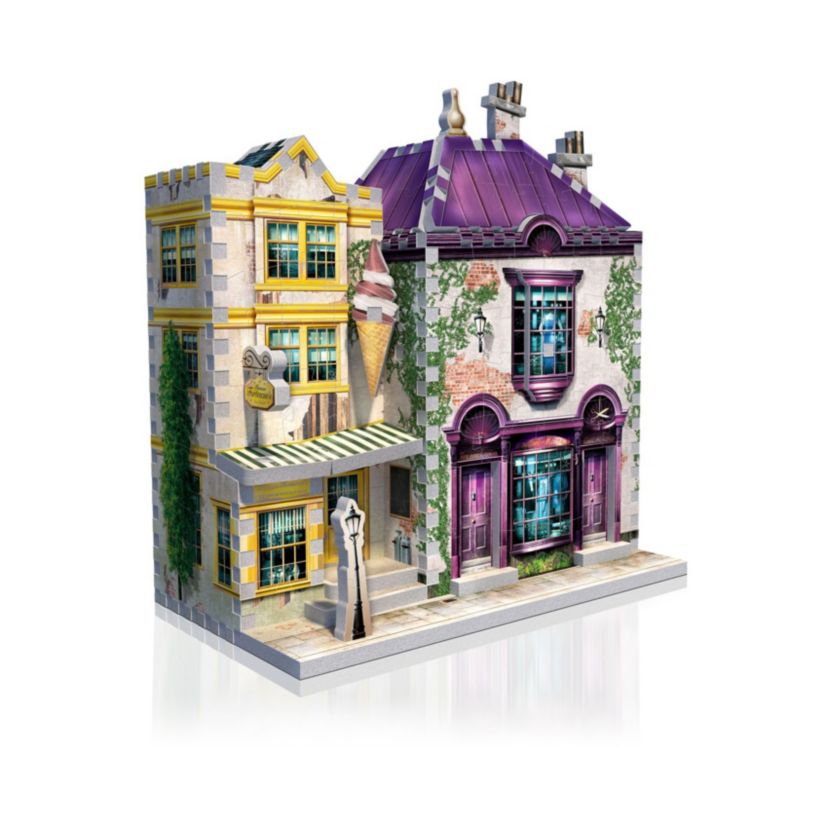 Harry Potter Diagon Alley Collection - Ollivanders Shop, Quidditch Supplies, Madam Malkins, Weasleys Wizard Wheezes: 1175 Pcs