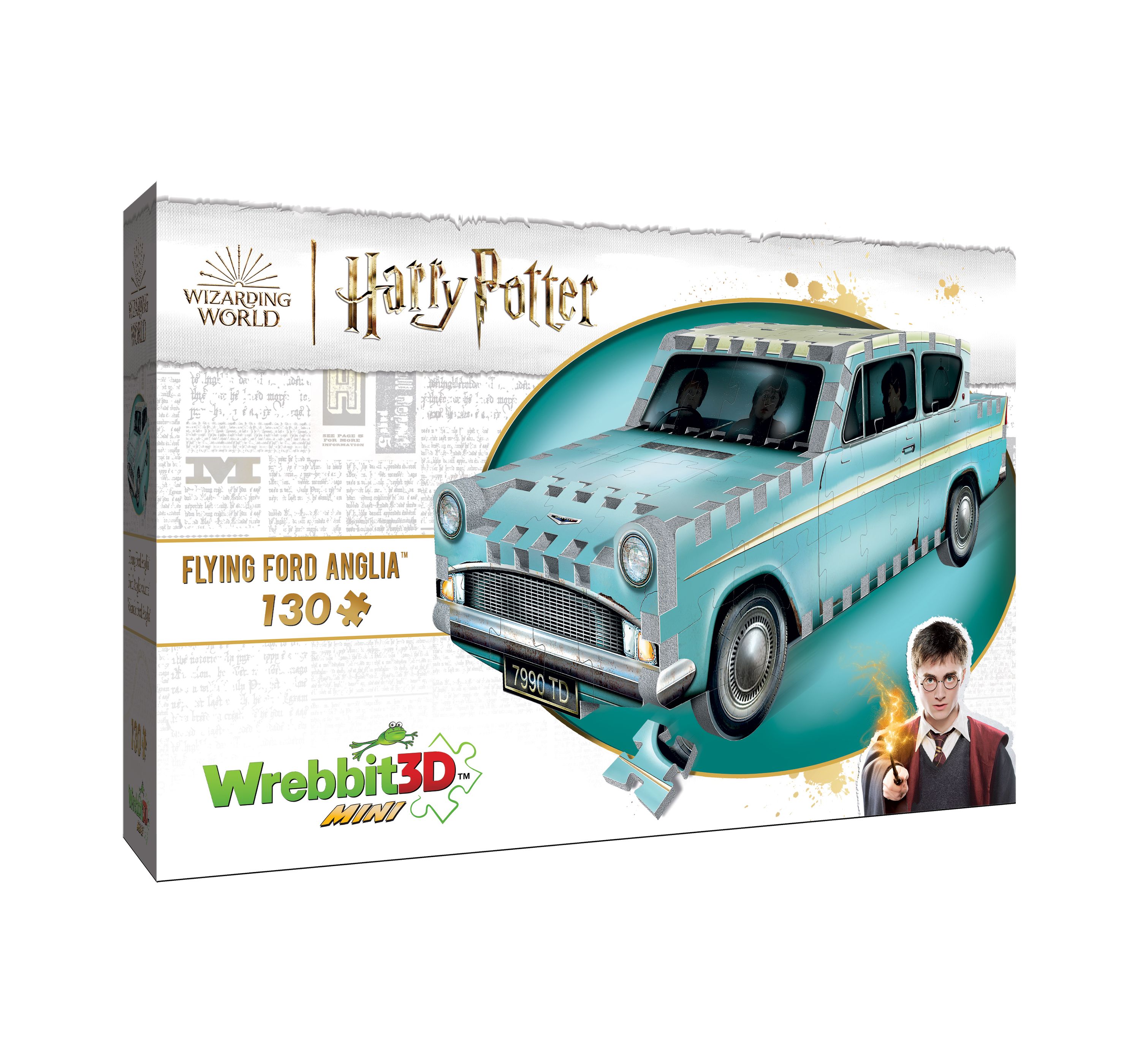 Harry Potter Collection - Flying Ford Anglia Mini 3D Puzzle: 130 Pcs
