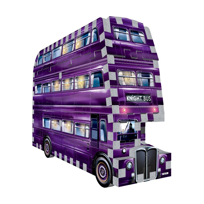 Harry Potter Collection - The Knight Bus Mini 3D Puzzle: 130 Pcs