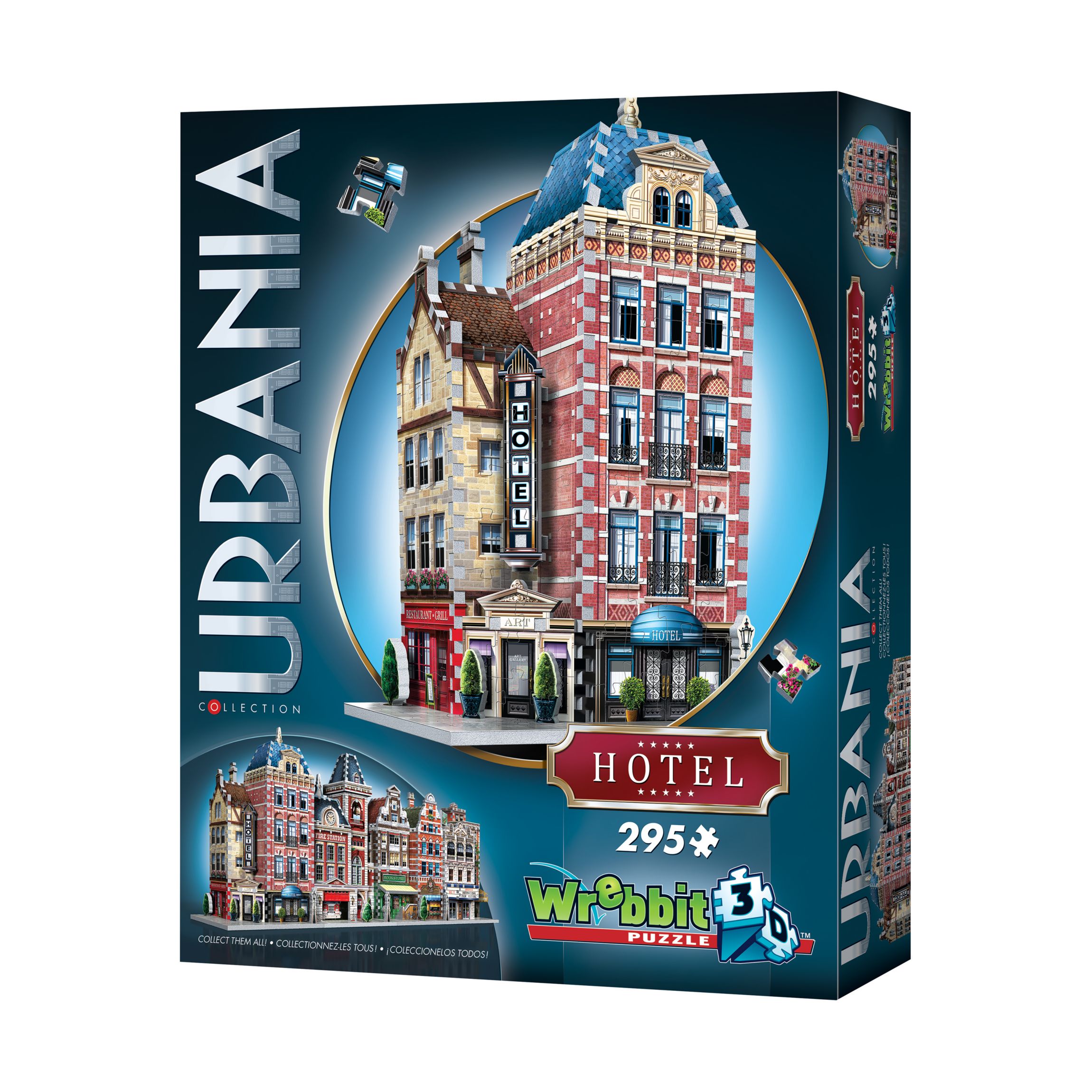 Urbania Collection - Hotel 3D Puzzle: 295 Pcs