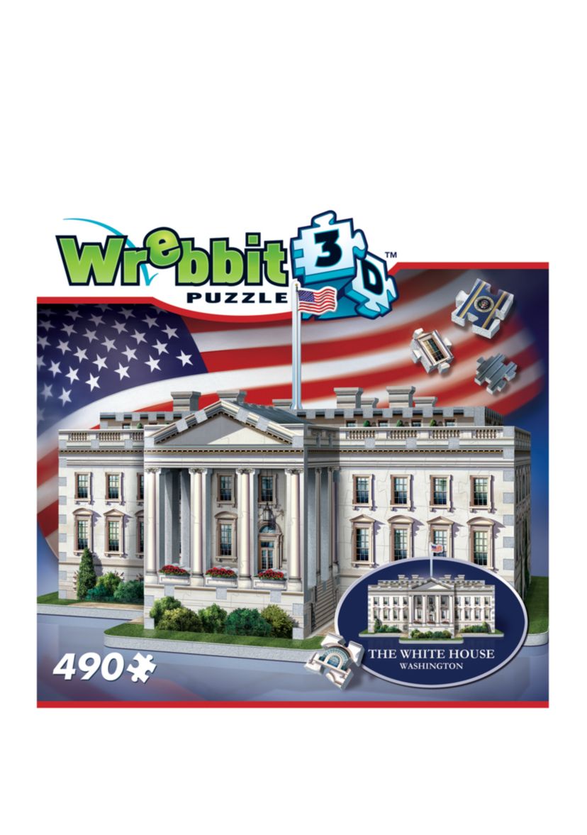 490 Piece The White House 3D Puzzle