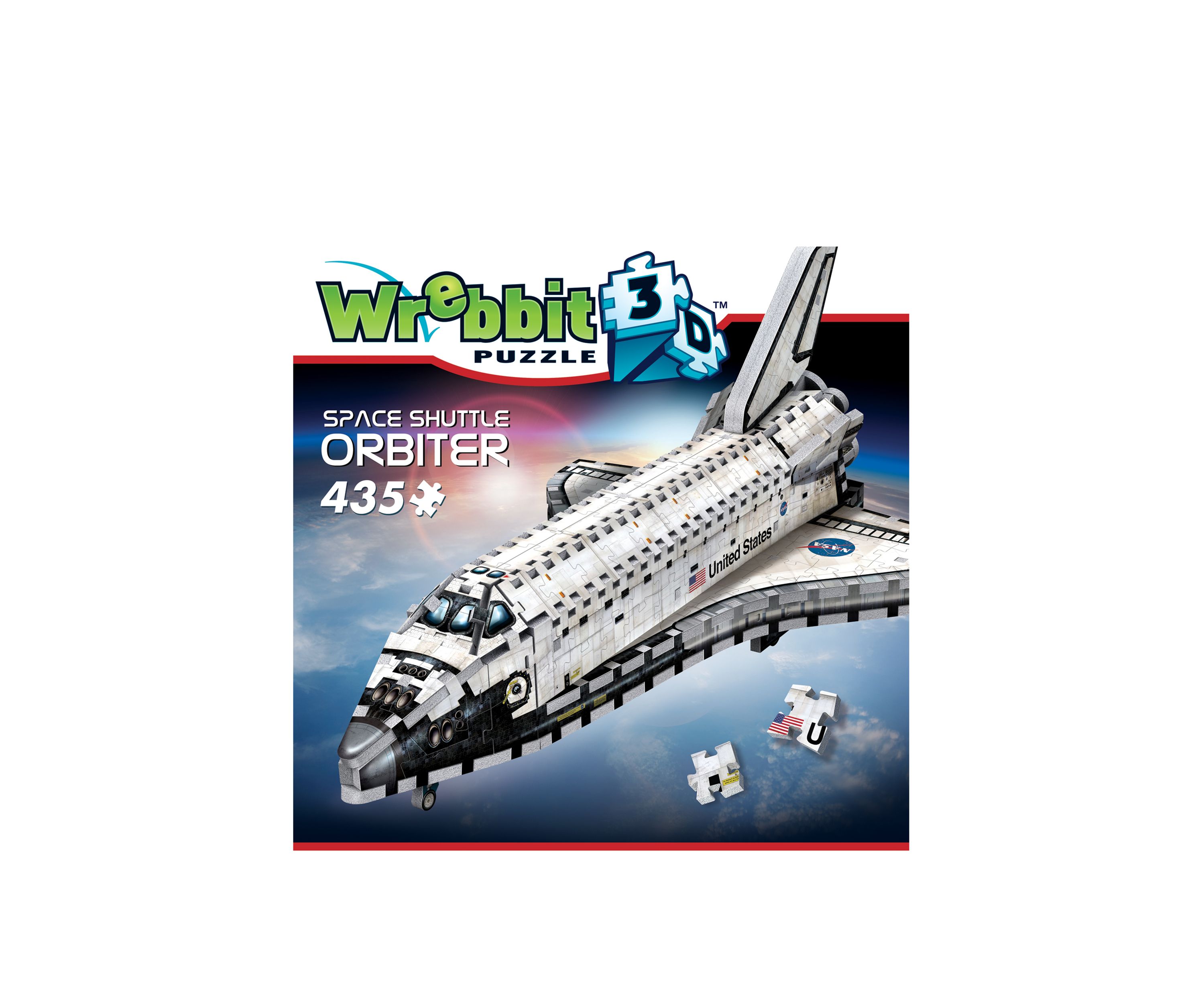 435 Piece Space Shuttle Orbiter 3D Puzzle