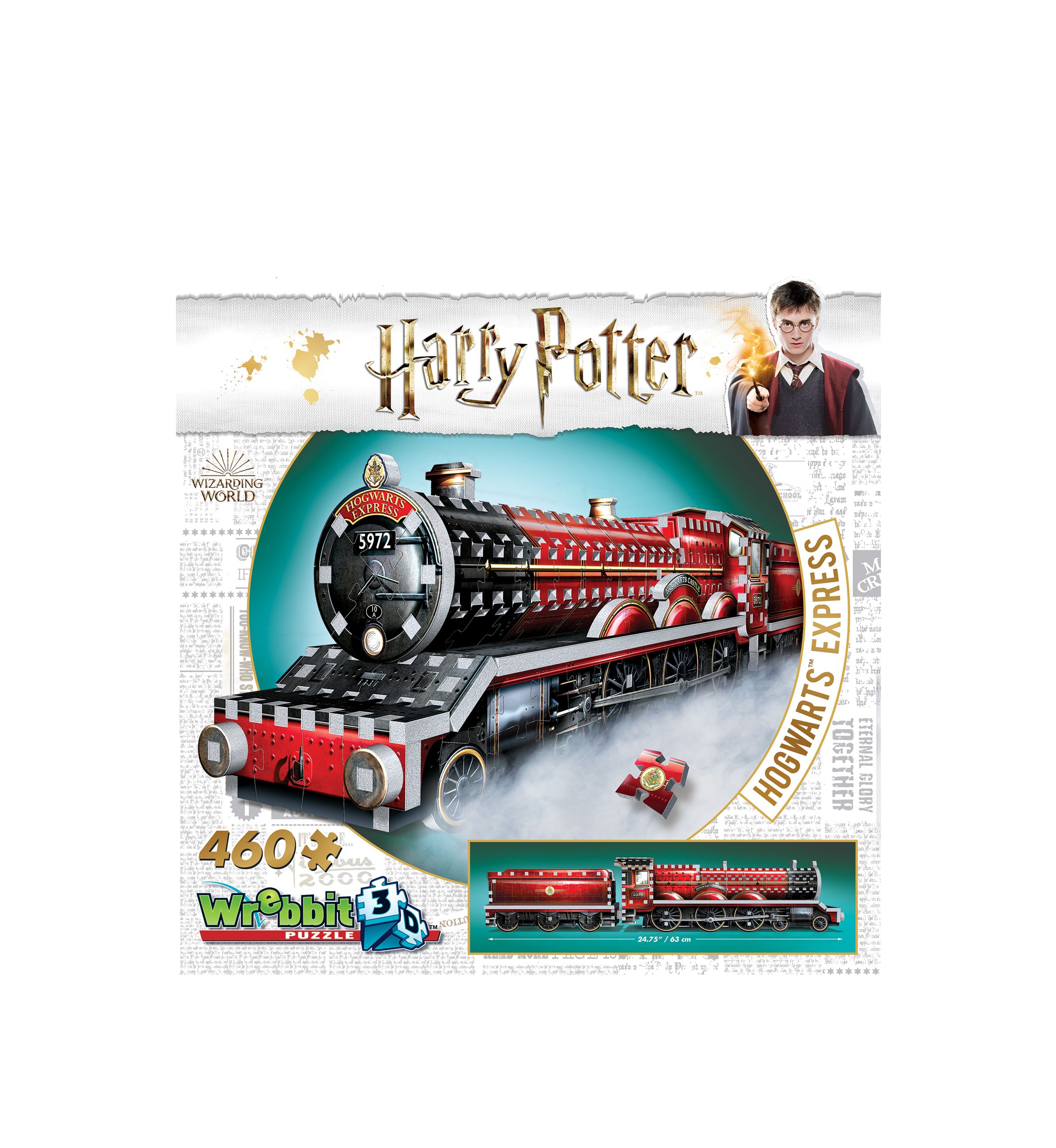 460 Piece Harry Potter Collection - Hogwarts Express 3D Puzzle