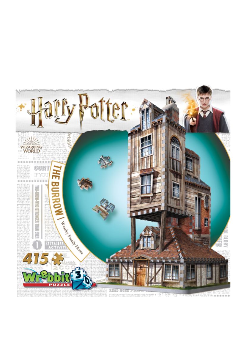 415 Piece Harry Potter Collection - The Burrow - Weasley Family Home 3D Puzzle