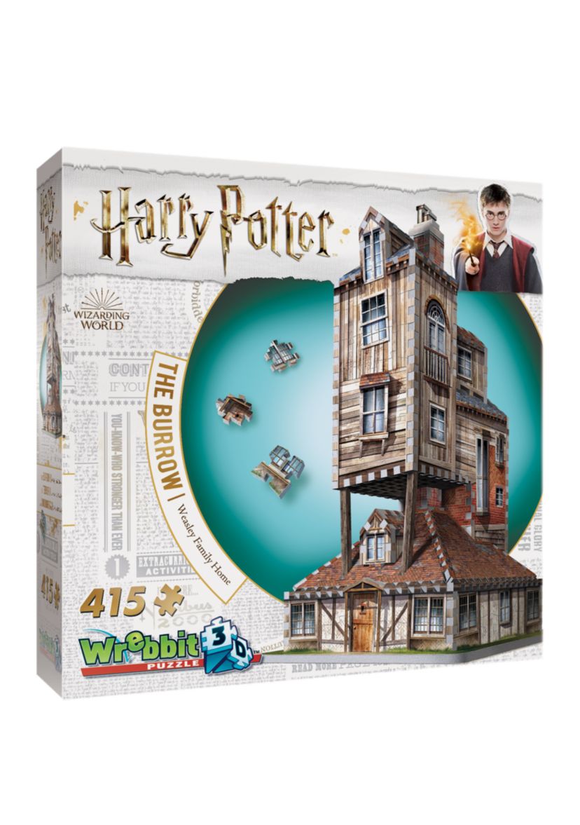 415 Piece Harry Potter Collection - The Burrow - Weasley Family Home 3D Puzzle