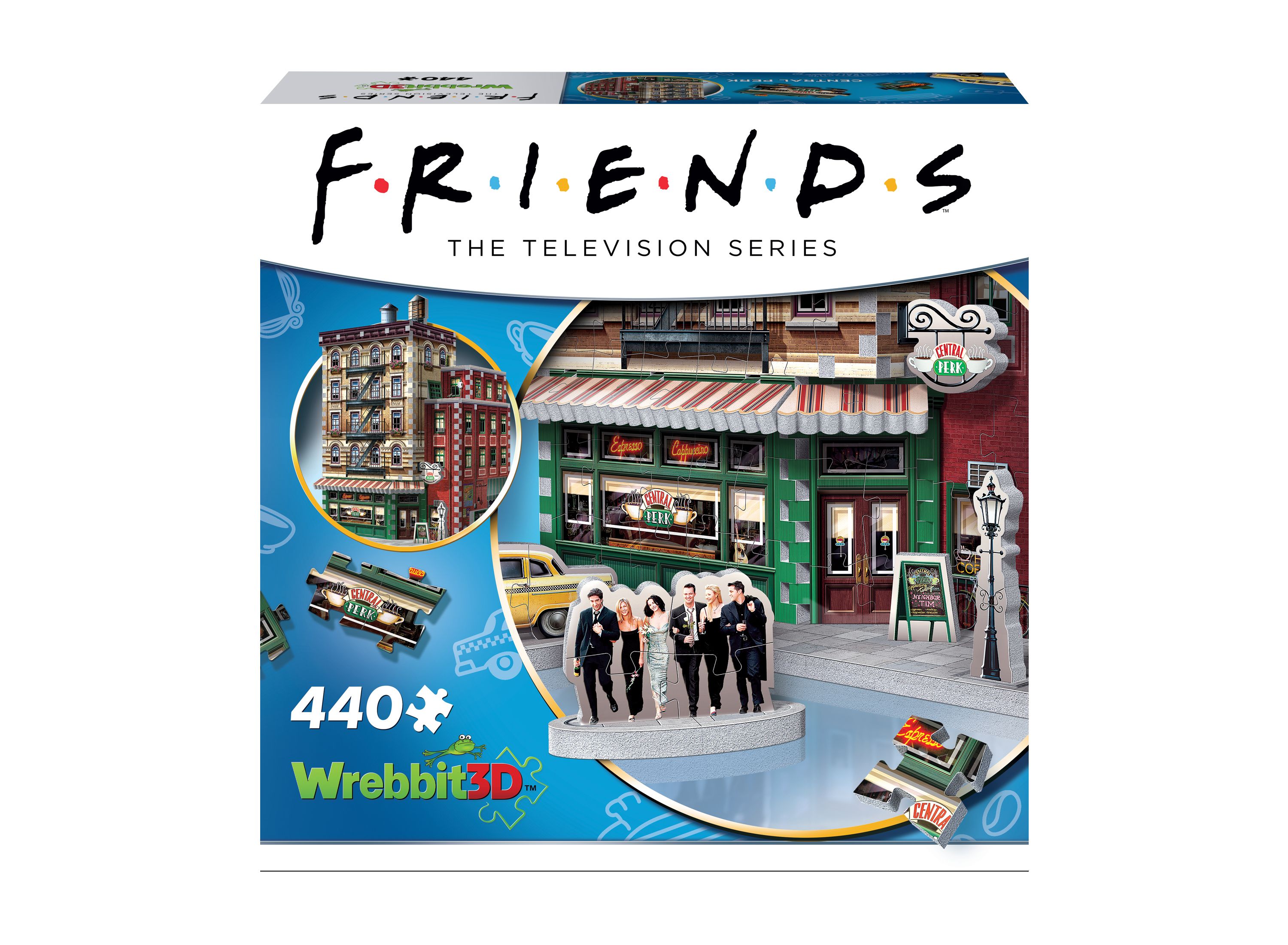 Friends - Central Perk 3D Jigsaw Puzzle: 440 Pcs