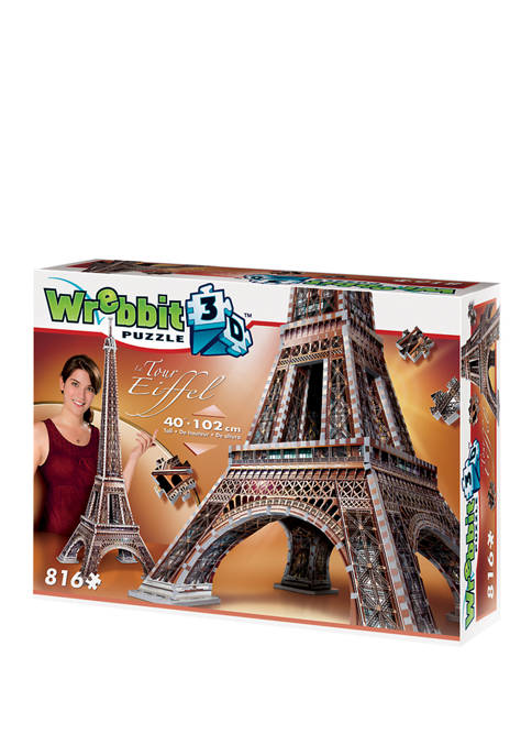 Eiffel Tower 3D Puzzle: 816 Pieces