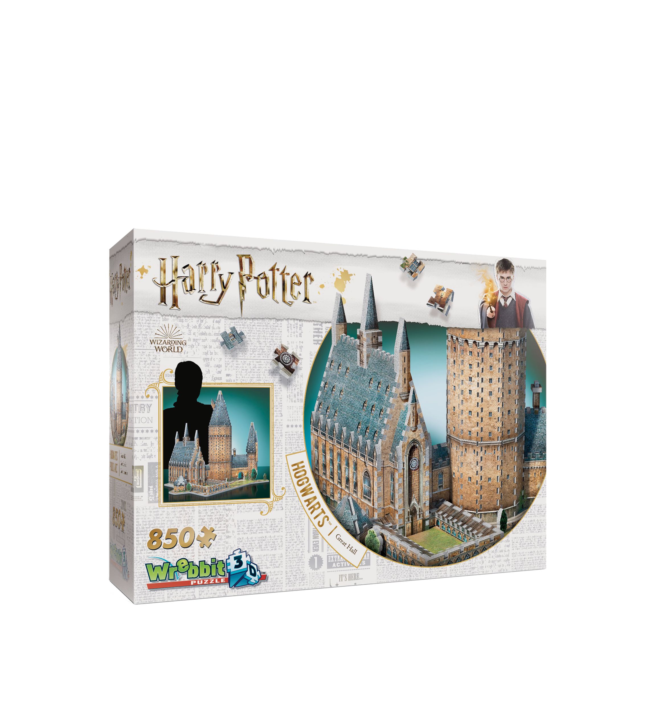 850 Piece Harry Potter Collection - Hogwarts - Great Hall 3D Puzzle
