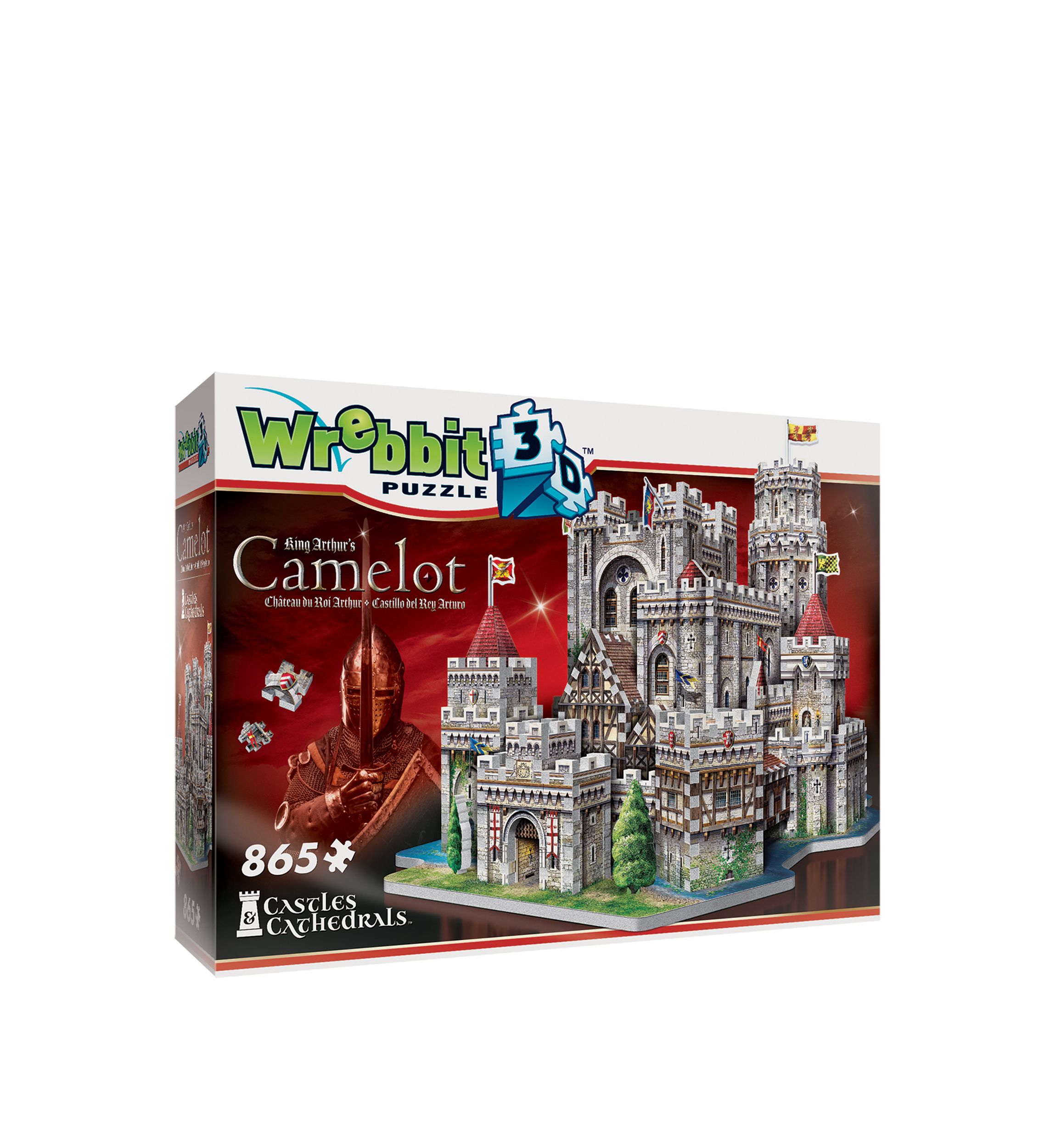 King Arthurs Camelot 3D Puzzle: 865 Pieces