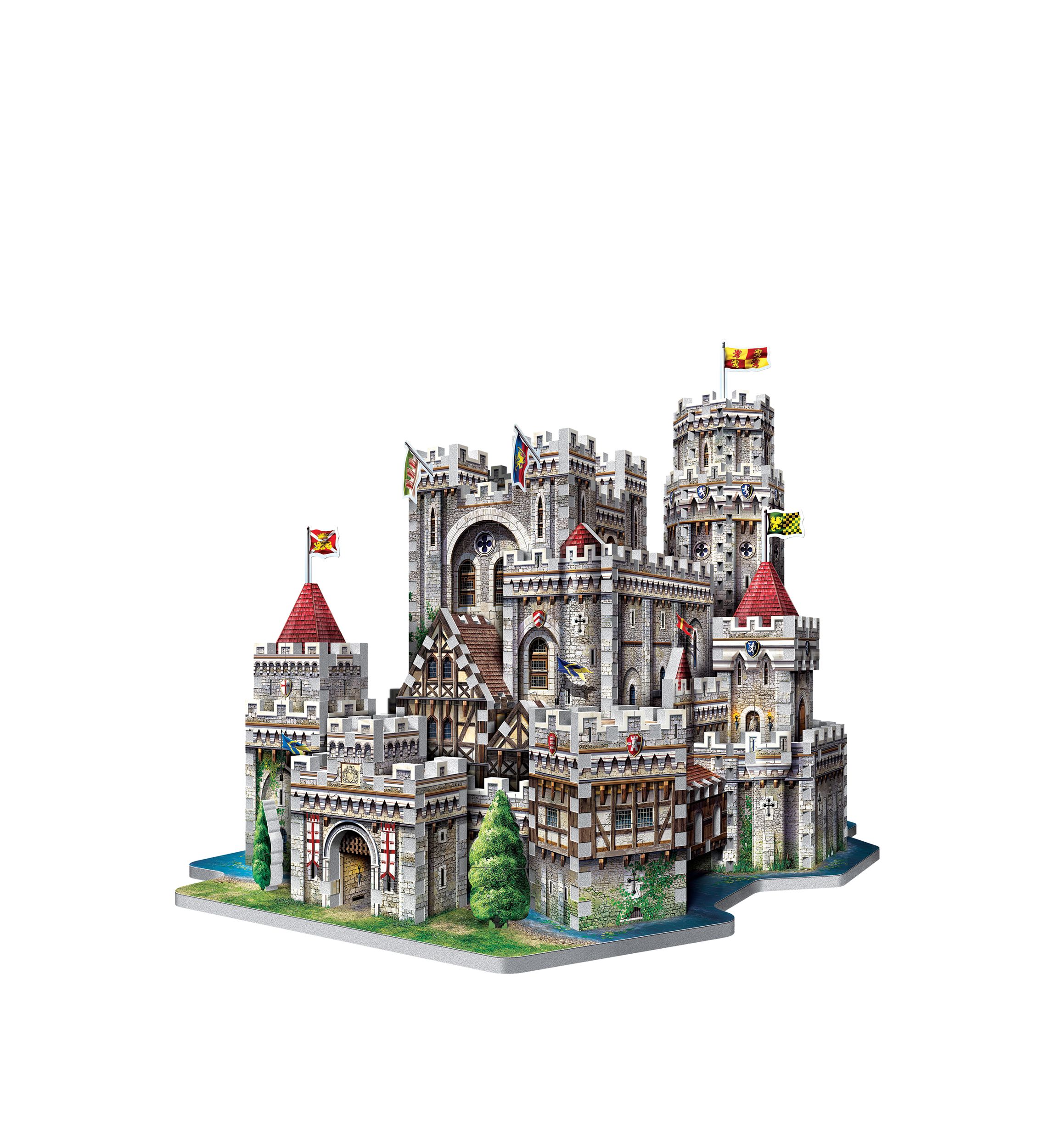 King Arthurs Camelot 3D Puzzle: 865 Pieces