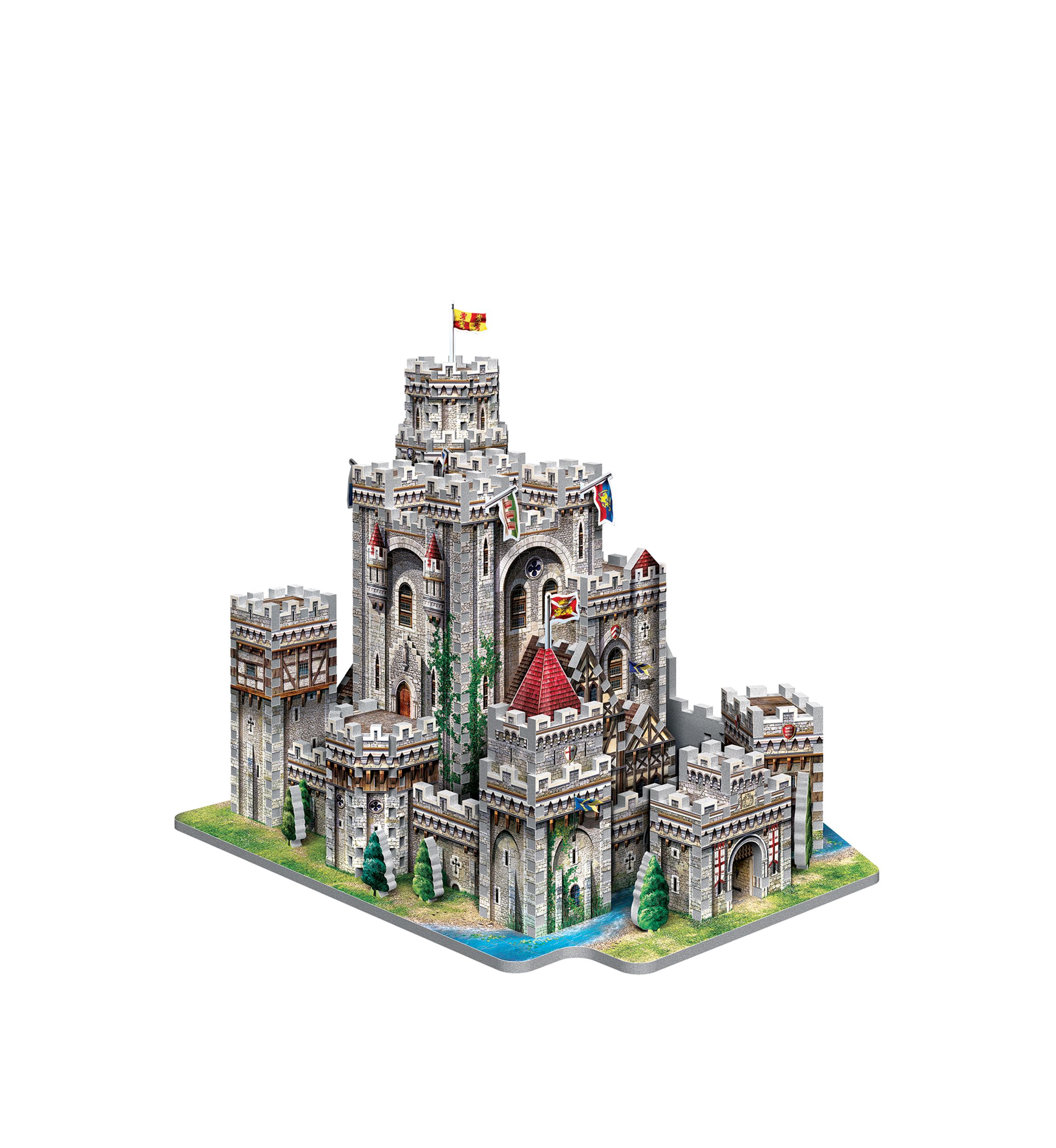 King Arthurs Camelot 3D Puzzle: 865 Pieces