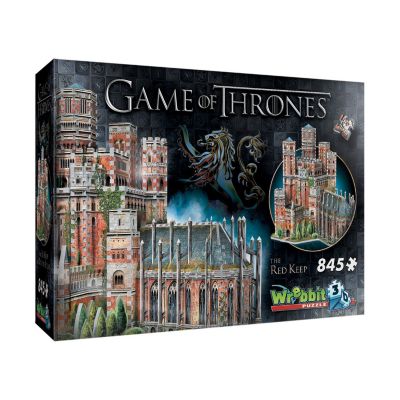 Wrebbit Game of Thrones - The Red Keep 3D Puzzle: 845 Pcs