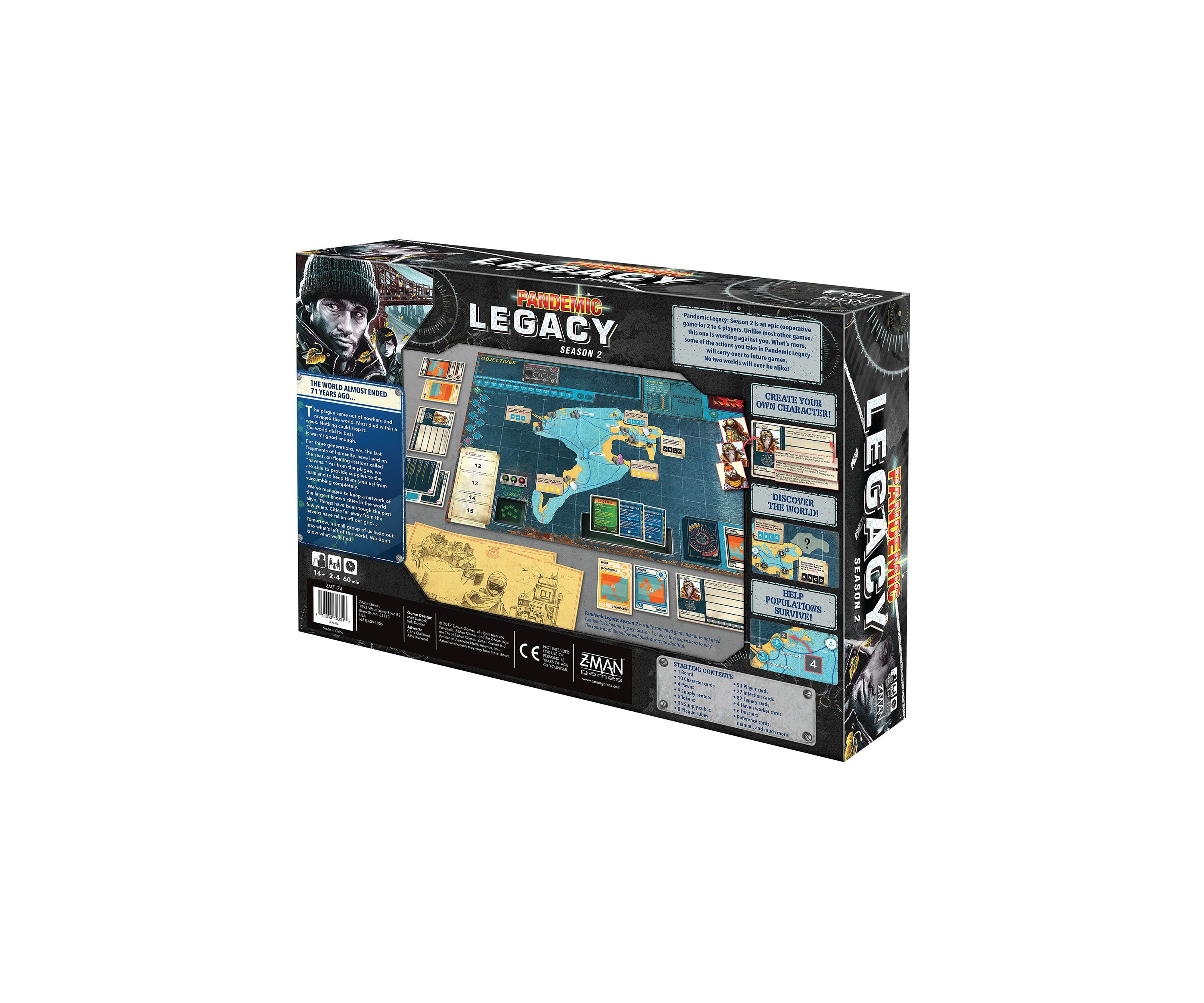 Pandemic: Legacy Season 2 - Black Edition