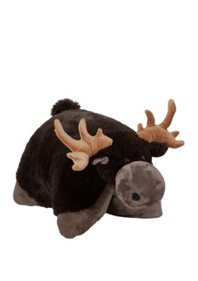 Pillow Pets Wild Animals Chocolate Moose Stuffed Animal Plush Toy