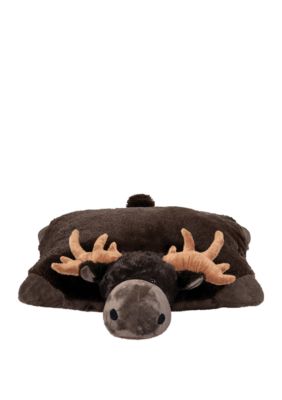 Pillow Pets Wild Animals Chocolate Moose Stuffed Animal Plush Toy