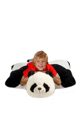 Pillow Pets Jumboz Comfy Panda Oversized Stuffed Animal Plush Toy