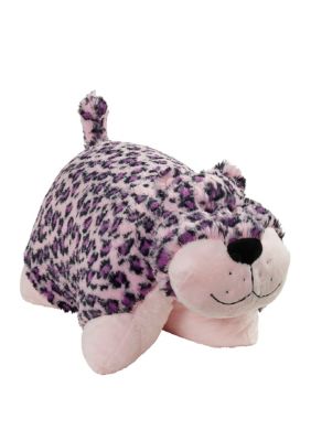 Pillow Pets Jumboz Lulu Leopard Oversized Stuffed Animal Plush Toy