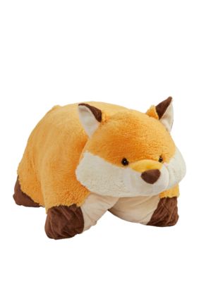 Pillow Pets Signature Jumboz Wild Fox Oversized Stuffed Animal