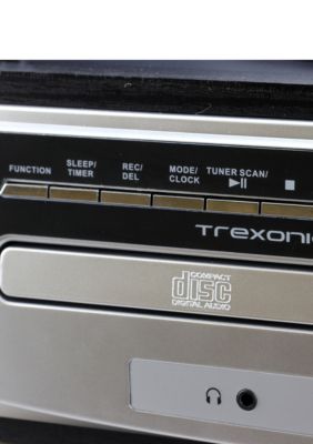 Trexonic 3 Speed Turntable With Cd Player Fm Radio Bluetooth Usb Belk