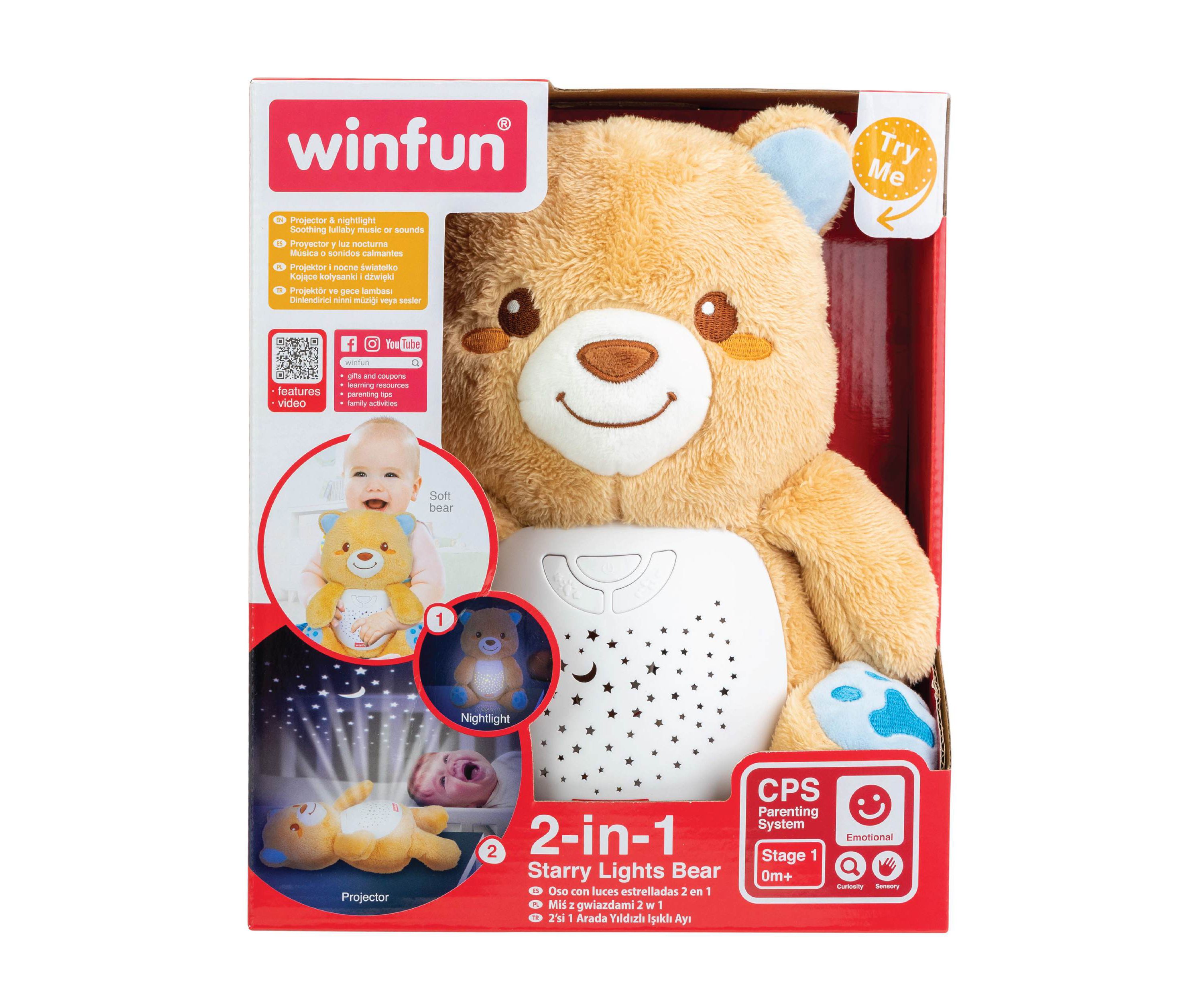 2 in 1 Starry Lights Bear
