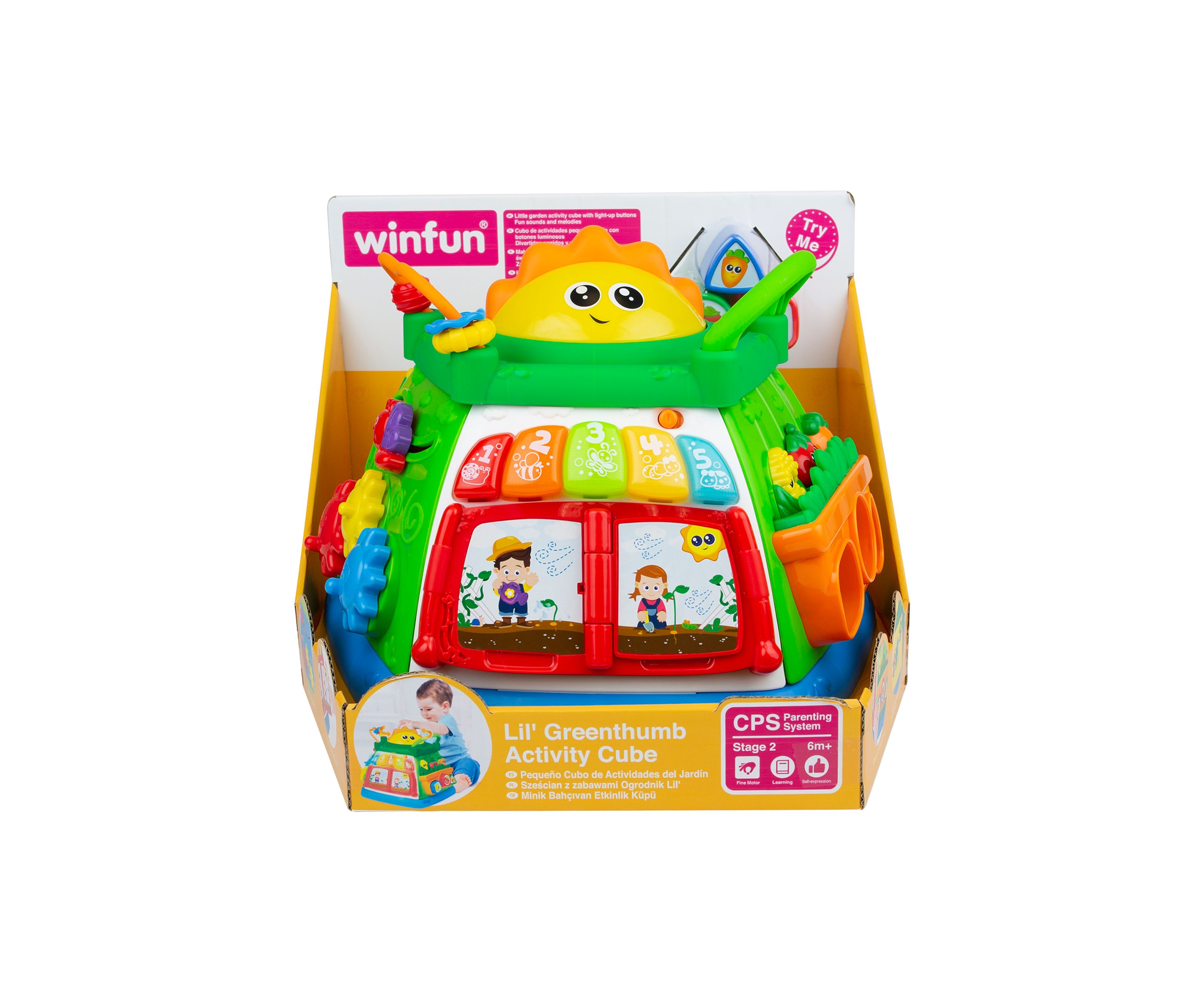 Lil Greenthumb Activity Cube