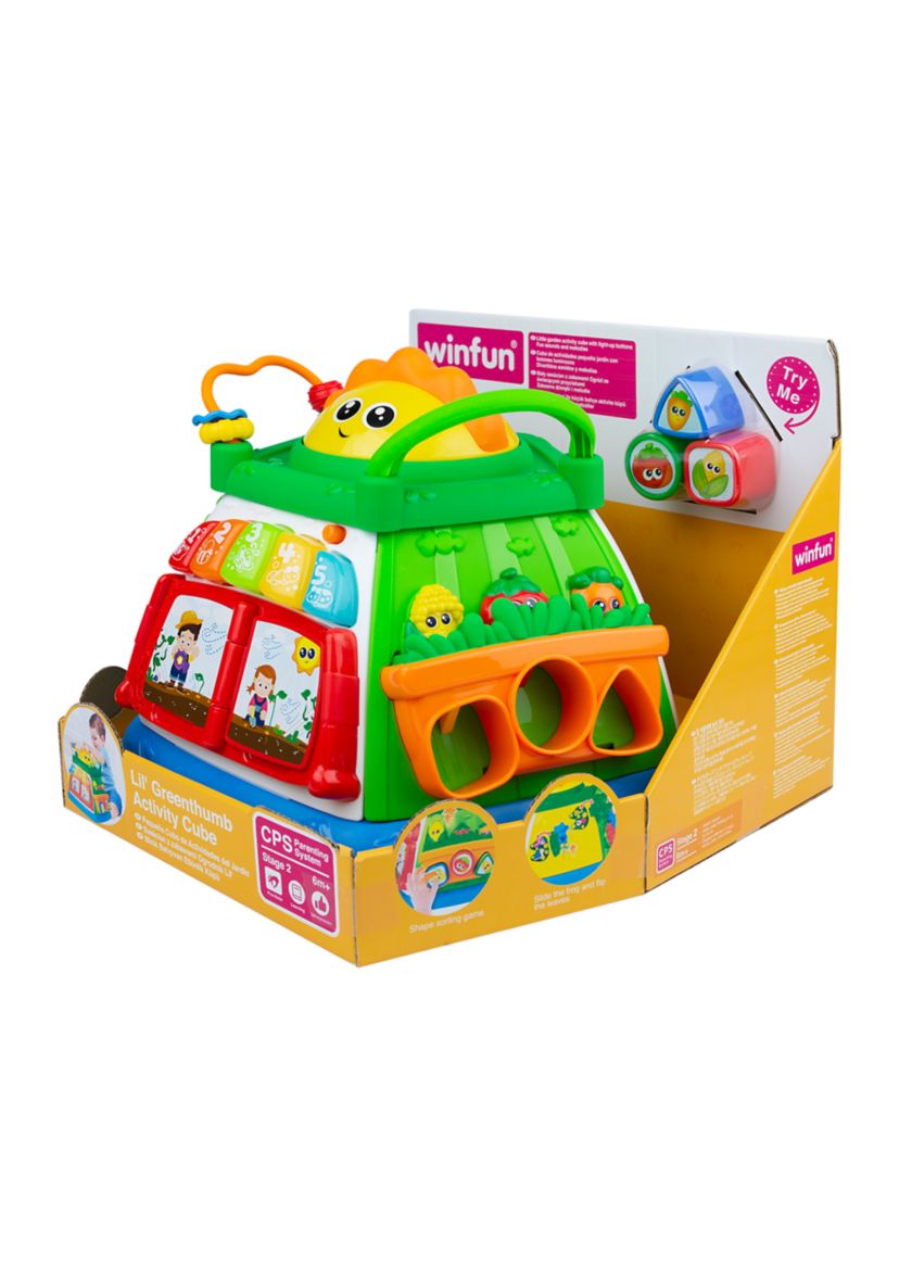 Lil Greenthumb Activity Cube