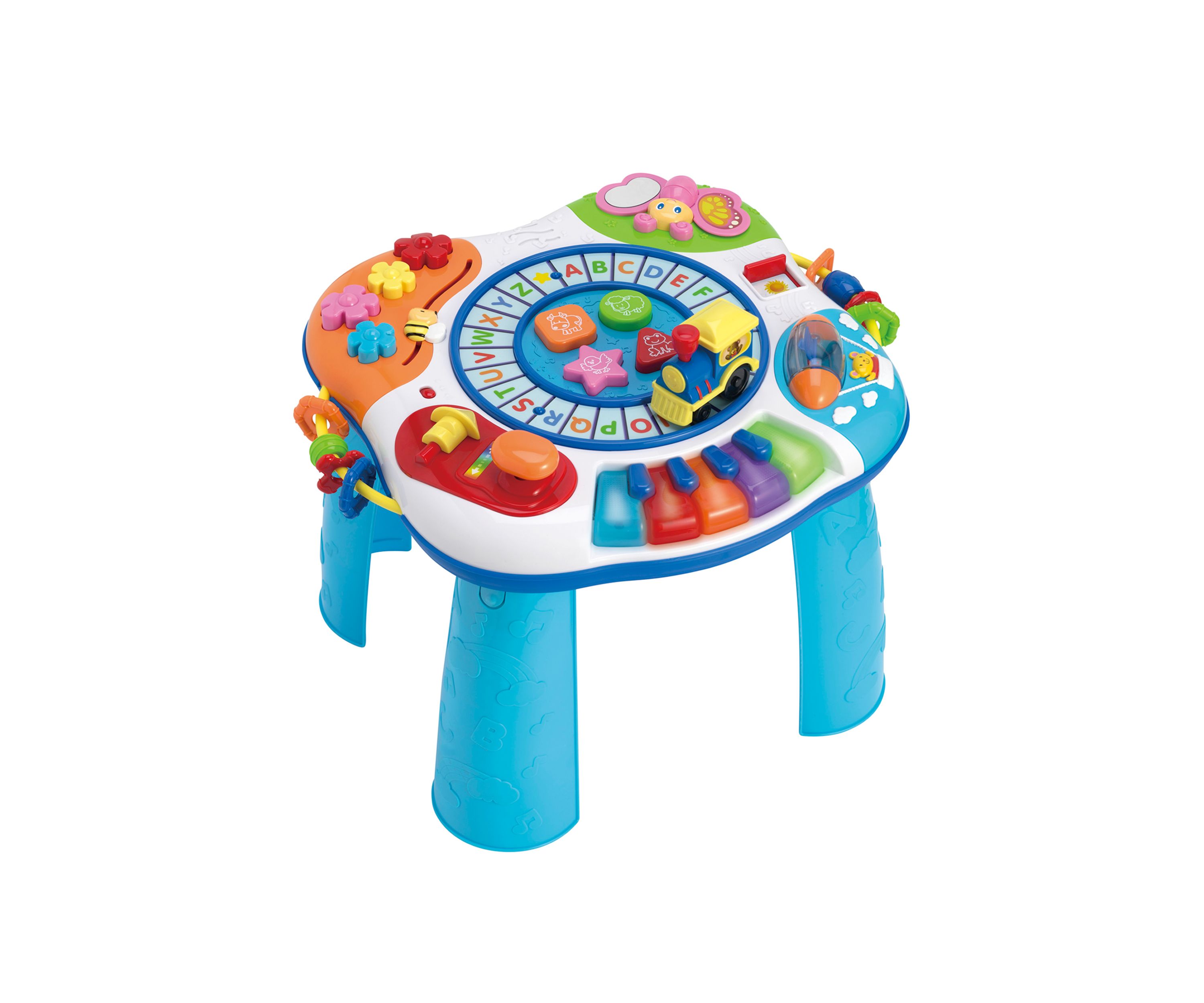 Letter Train and Piano Activity Table