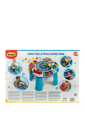 Letter Train and Piano Activity Table