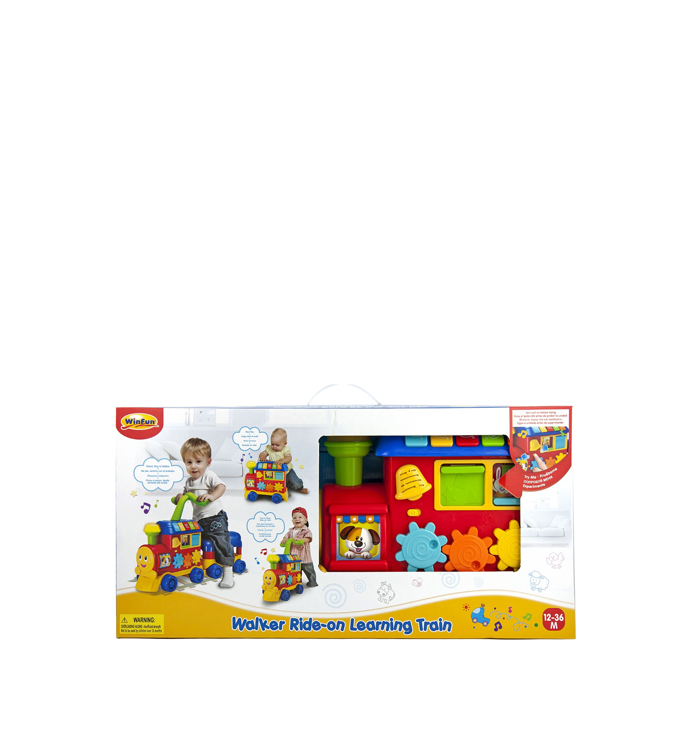  Walker Ride-On Learning Train 