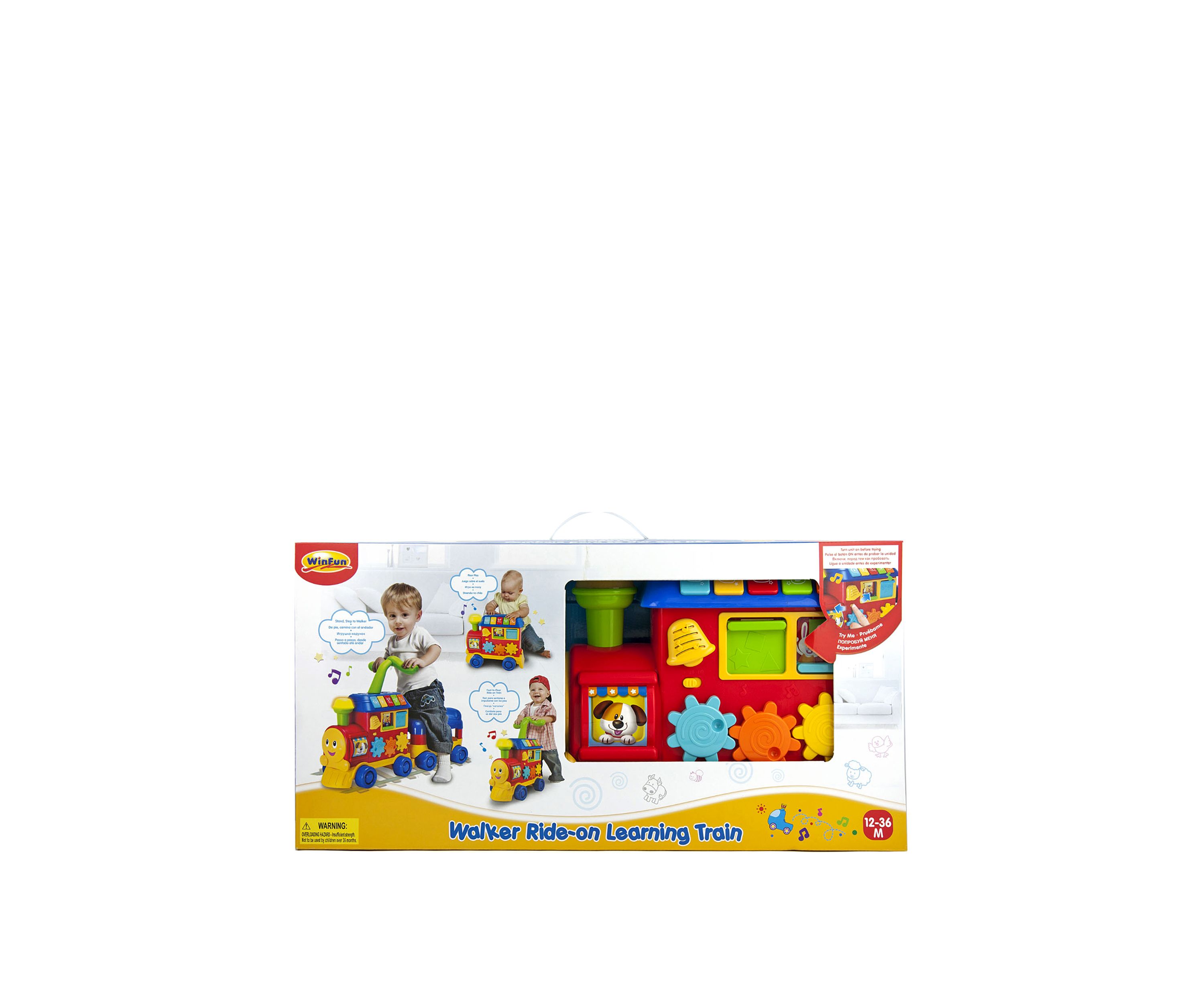  Walker Ride-On Learning Train 