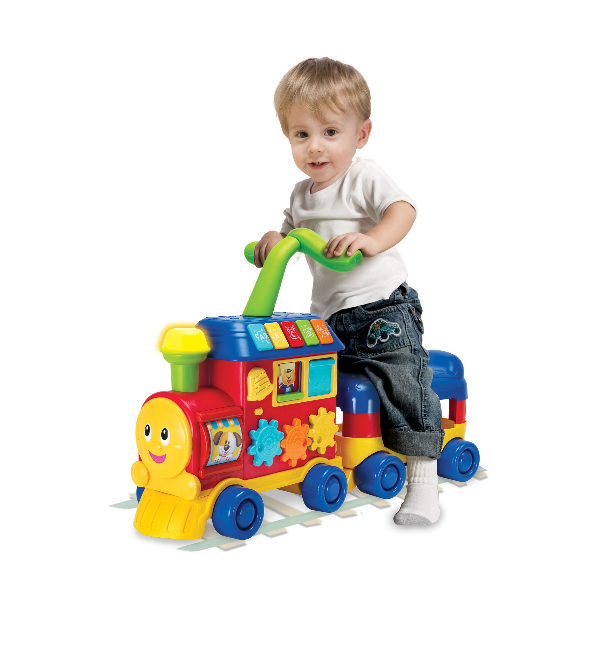  Walker Ride-On Learning Train 