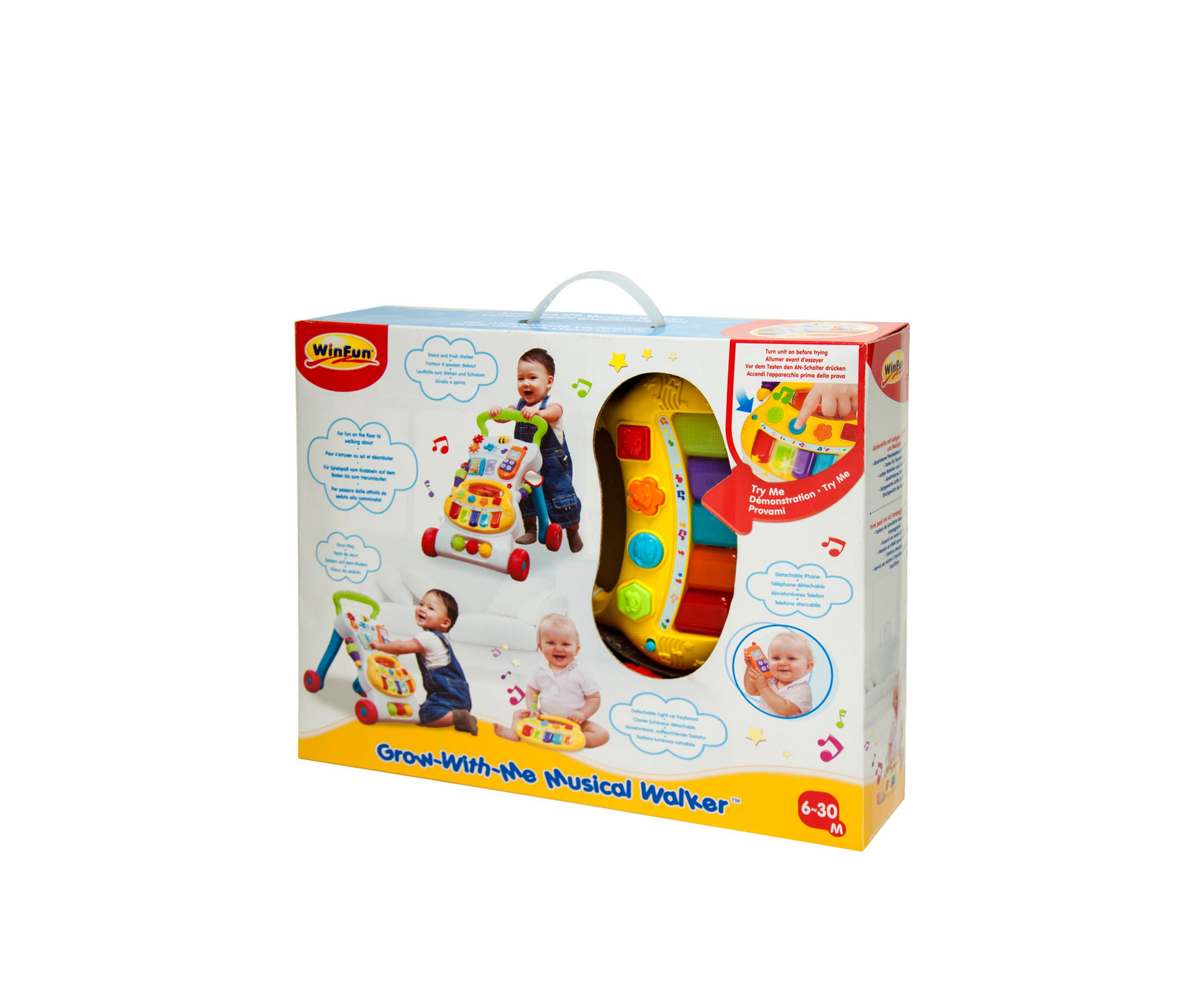 Grow With Me Musical Walker