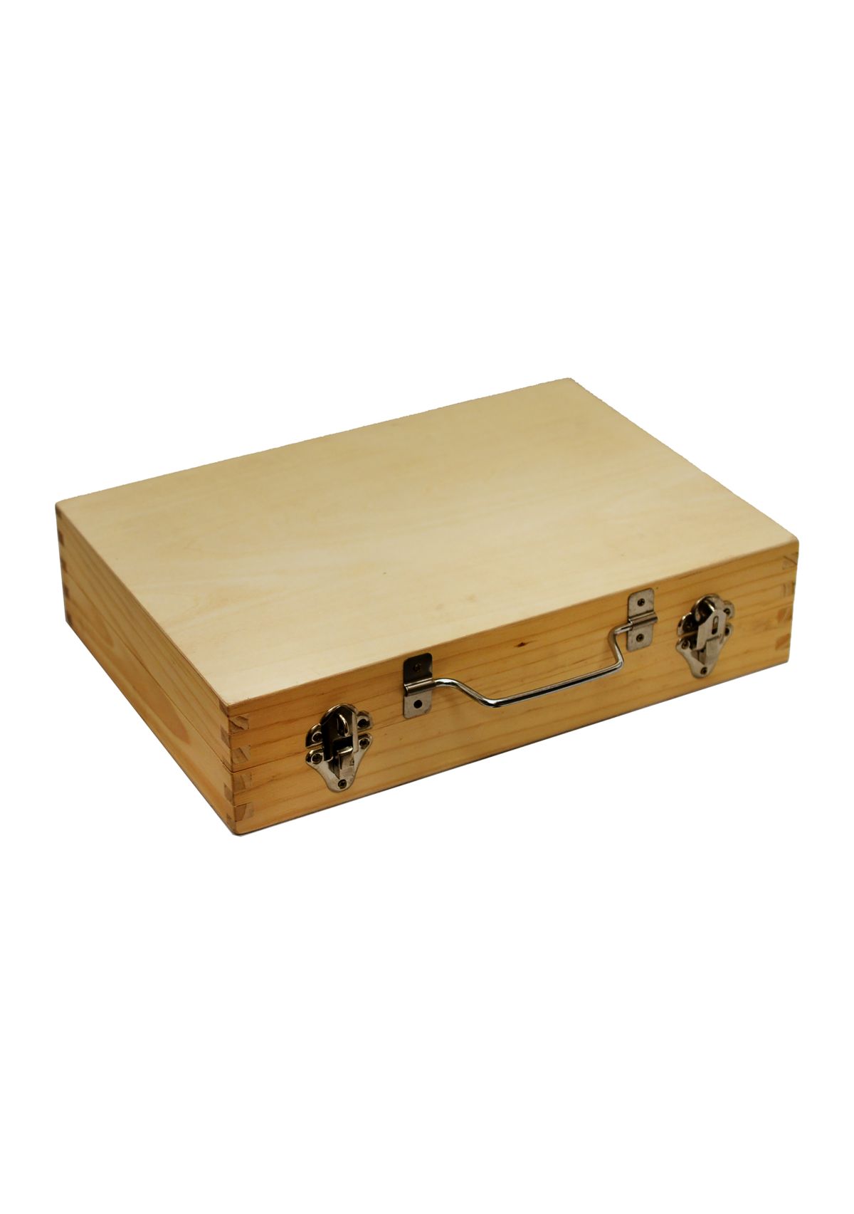 16 Piece Metal Tool Kit with Wood Box